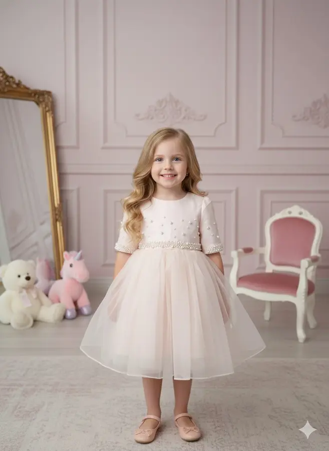 שמלת קמילה-אפרסק