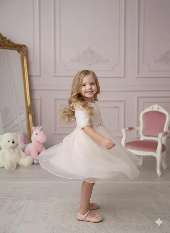 שמלת קמילה-אפרסק