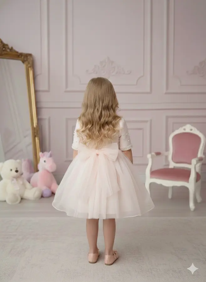 שמלת קמילה-אפרסק