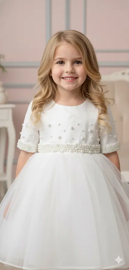 שמלת קמילה-לבנה