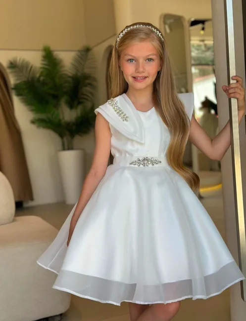 שמלת שושבינה אלינור-קצרה