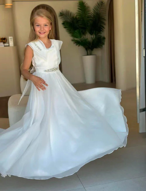 שמלת שושבינה אלינור-ארוכה