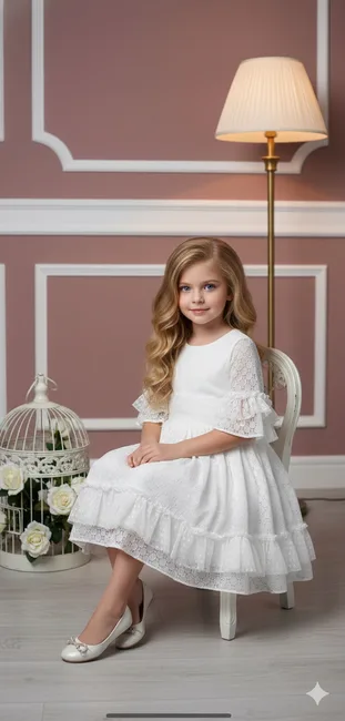 שמלת מאיה-לבנה